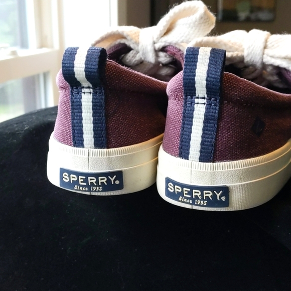 Sperry Womens Purple Crest Vibe Chubby Lace Up Sneaker, Size 5 - Picture 6 of 9